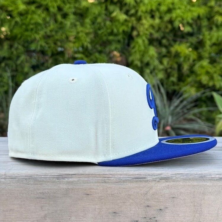 New Era LA Dodgers "D" Kids/Youth Ivory/Royal