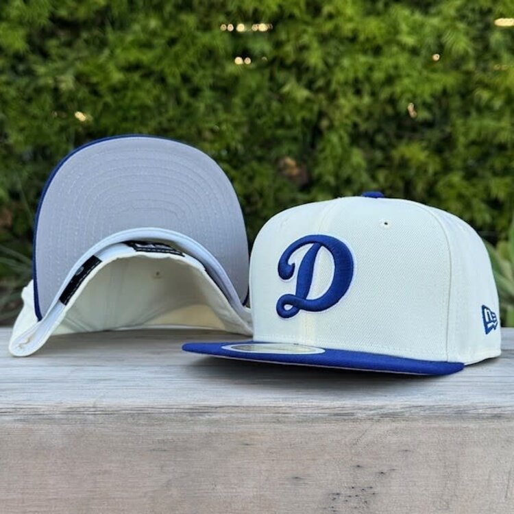 New Era LA Dodgers "D" Kids/Youth Ivory/Royal