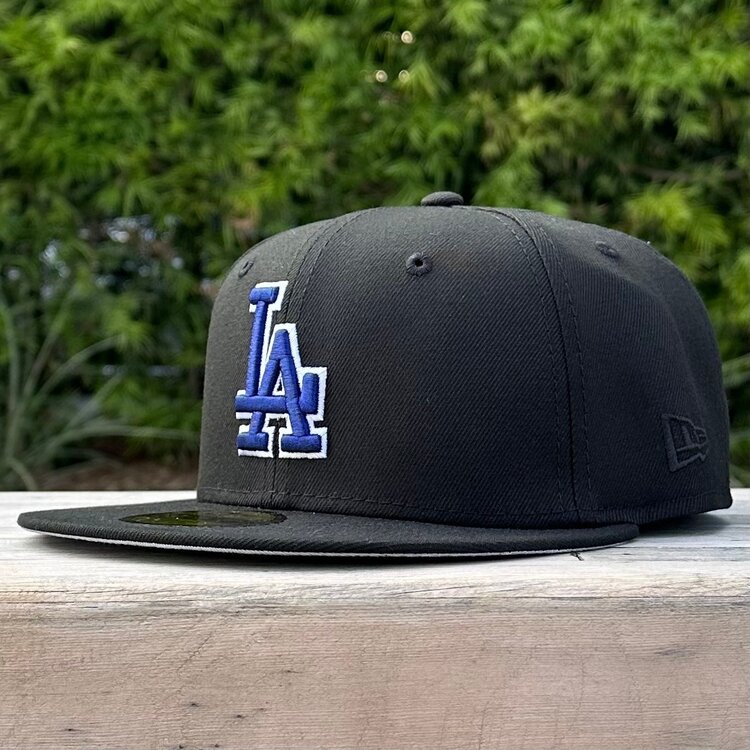 New Era LA Black Royal-White 2024 World Series Trophy Gray UV