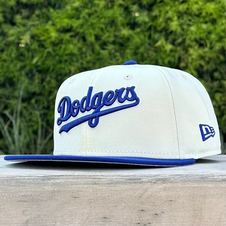 New Era LA Wordmark Ivory/Royal 2024 World Series Trophy