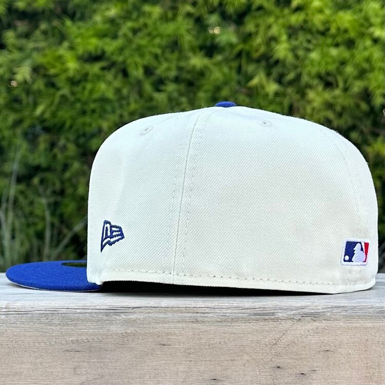 New Era LA Wordmark Ivory/Royal 2024 World Series Trophy