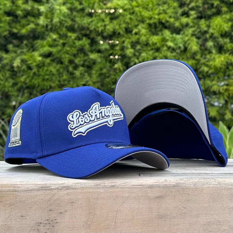 New Era Los Angeles Script Royal 2024 World Series Trophy 940 A-Frame