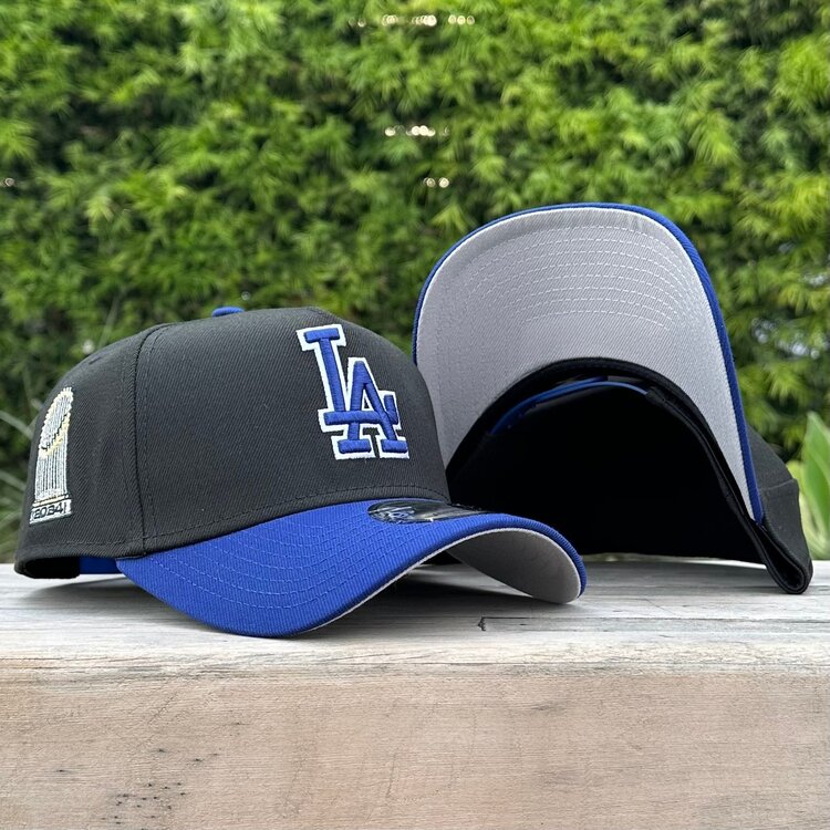 New Era LA Black/Royal RW 2024 World Series Trophy 940 A-Frame
