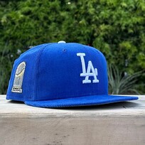 New Era LA Royal Corduroy 2024 World Series Trophy Gray UV
