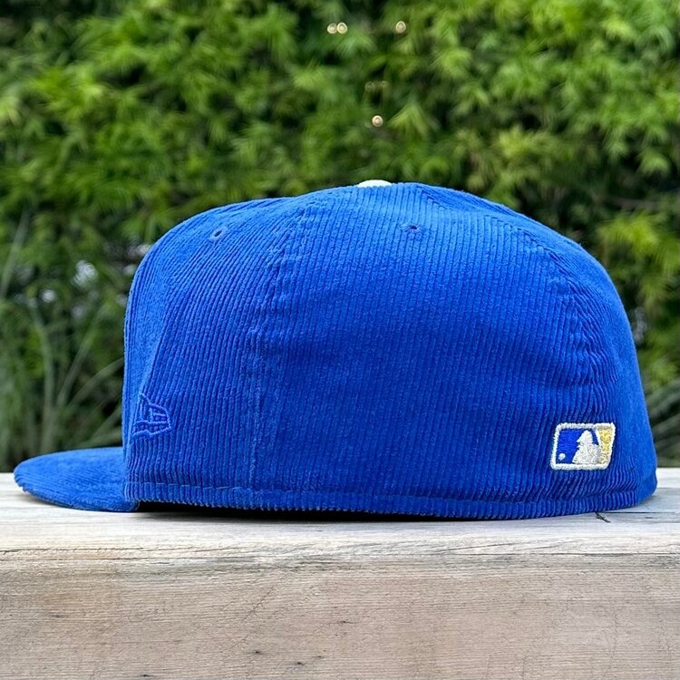 New Era LA Royal Corduroy 2024 World Series Trophy Gray UV