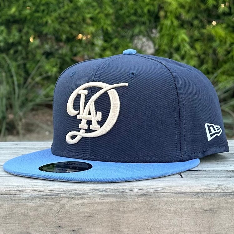 New Era LA City Connect Navy/Sky Blue Snapback