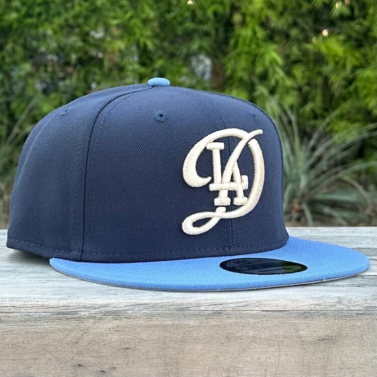 New Era LA City Connect Navy/Sky Blue Snapback