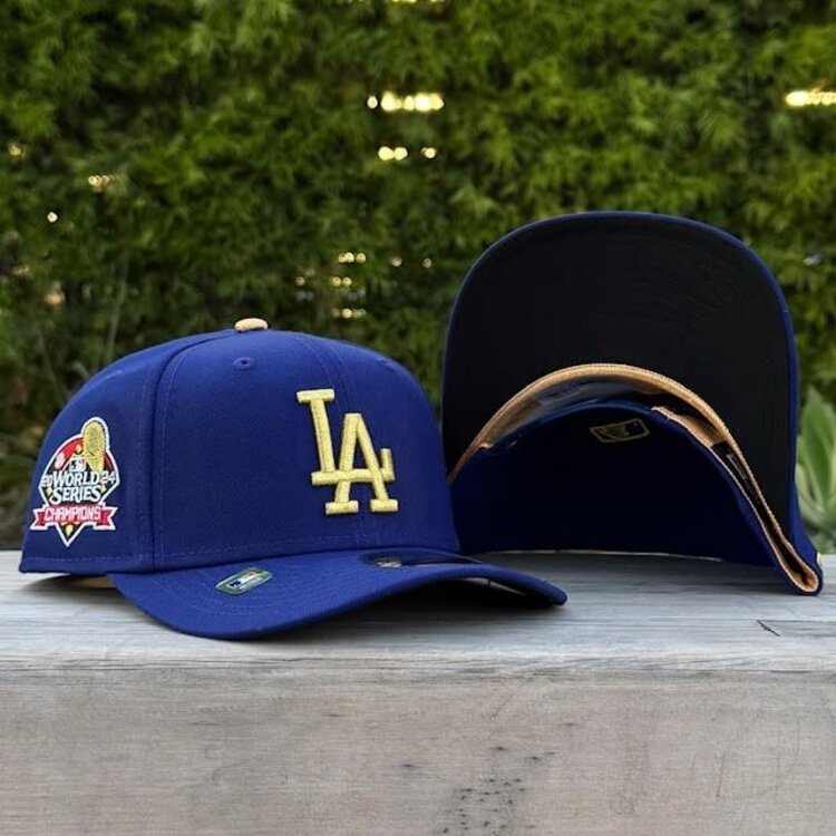 New Era LA Dodgers 2024 World Series Champs Gold Collection 970 Stretch Snap