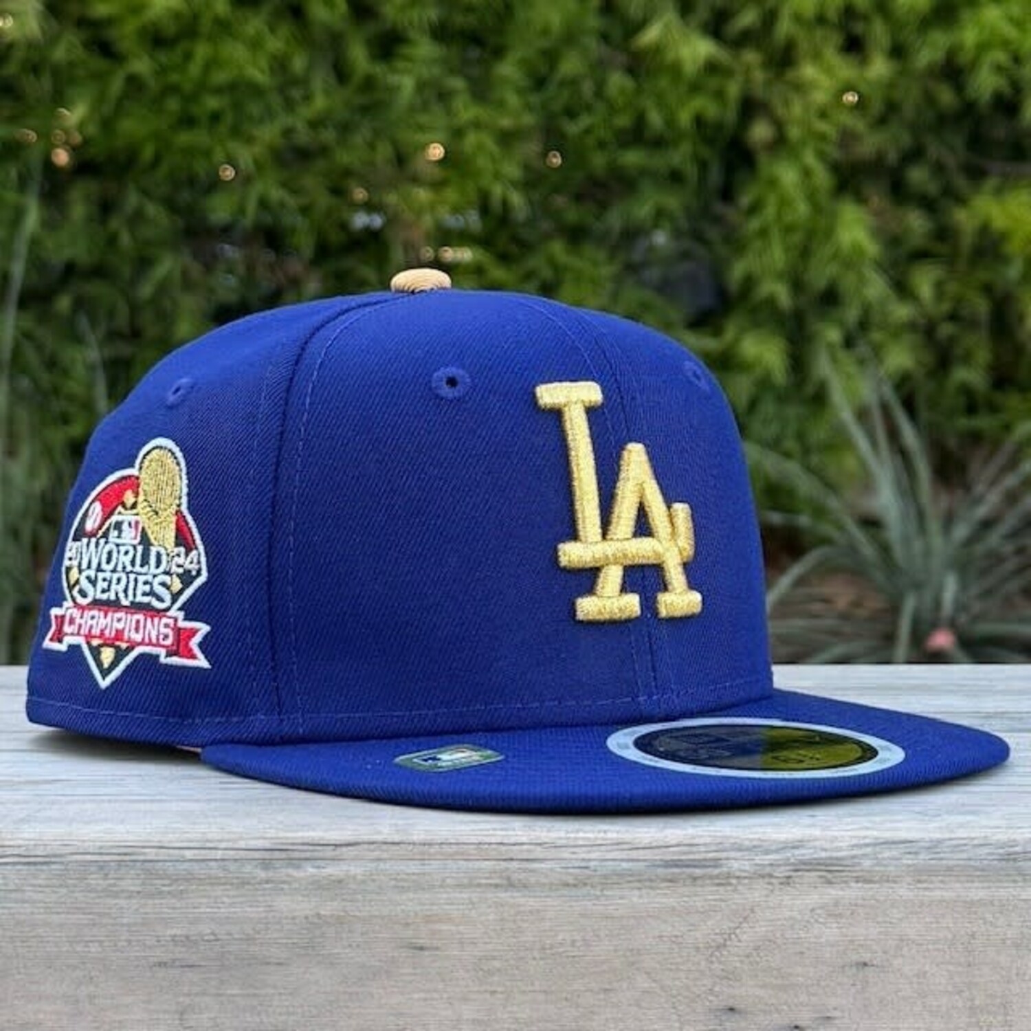 LA Dodgers Youth/Kids 2024 World Series Champs Gold 
