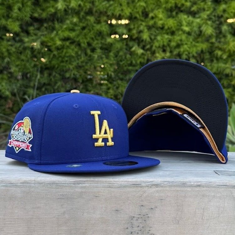 New Era LA Dodgers 2024 World Series Champs Gold Collection