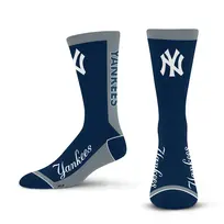 For Bare Feet Sportswear MLB Men's MVP Socks New York Yankees Large