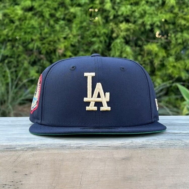 New Era LA Navy Ivory 1984 Olympics Patch Green UV