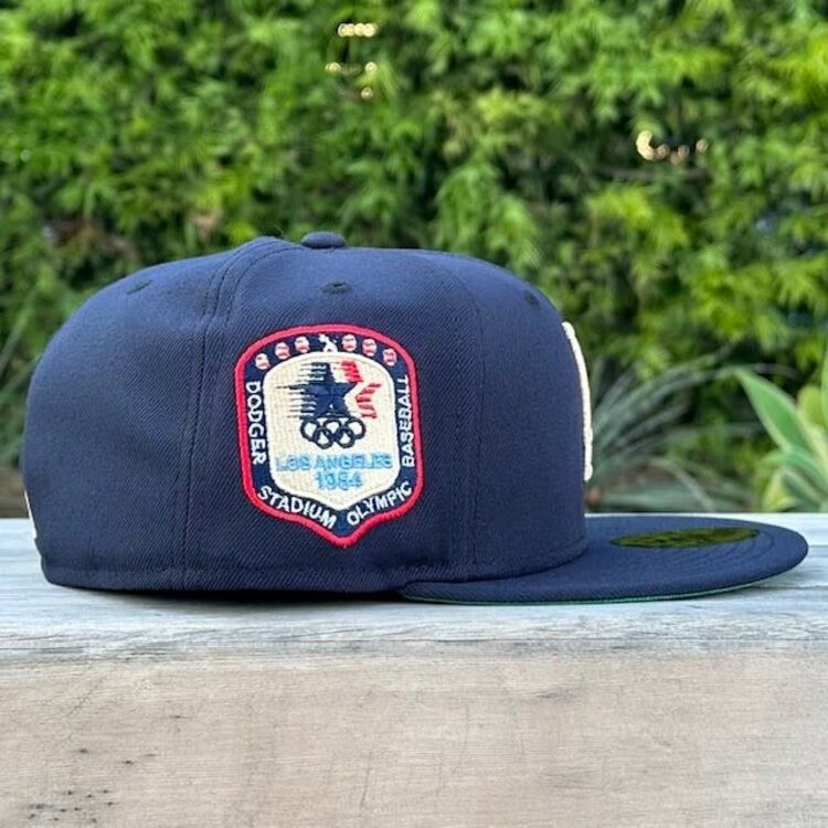 New Era LA Navy Ivory 1984 Olympics Patch Green UV