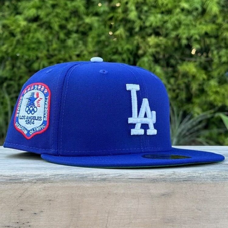 New Era LA Royal 1984 Olympics Patch Green UV