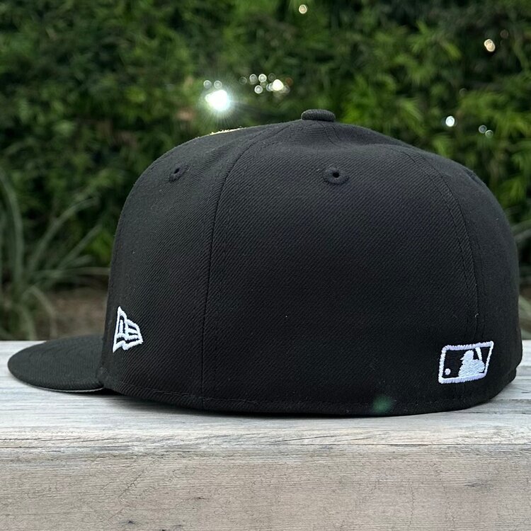 New Era LA Flawless Black Black White
