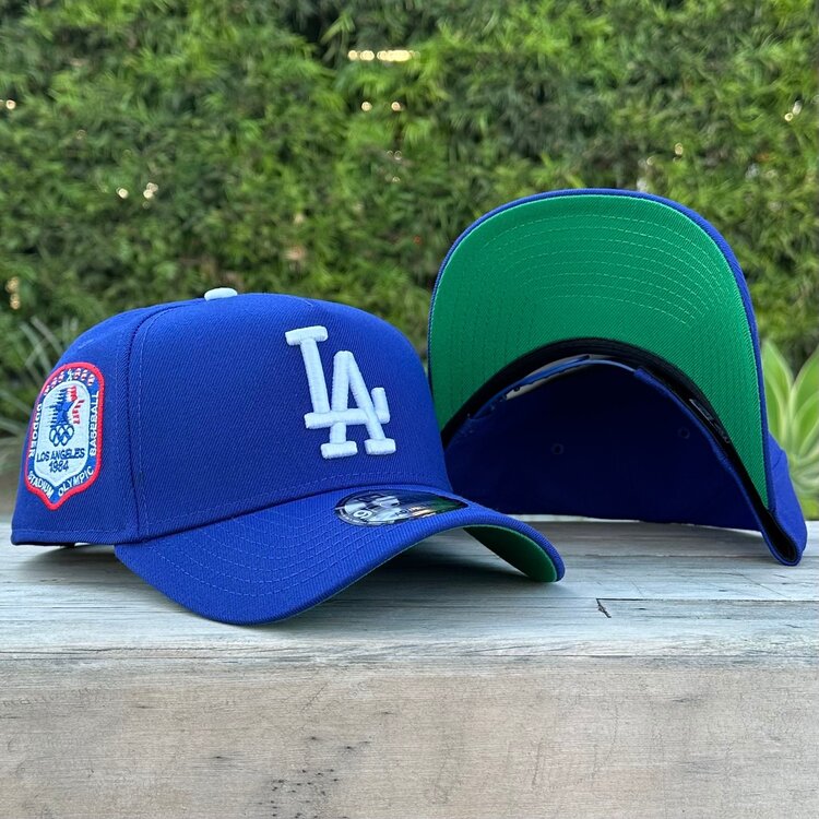 New Era LA Royal 1984 Olympics Patch Green UV 940 A-Frame