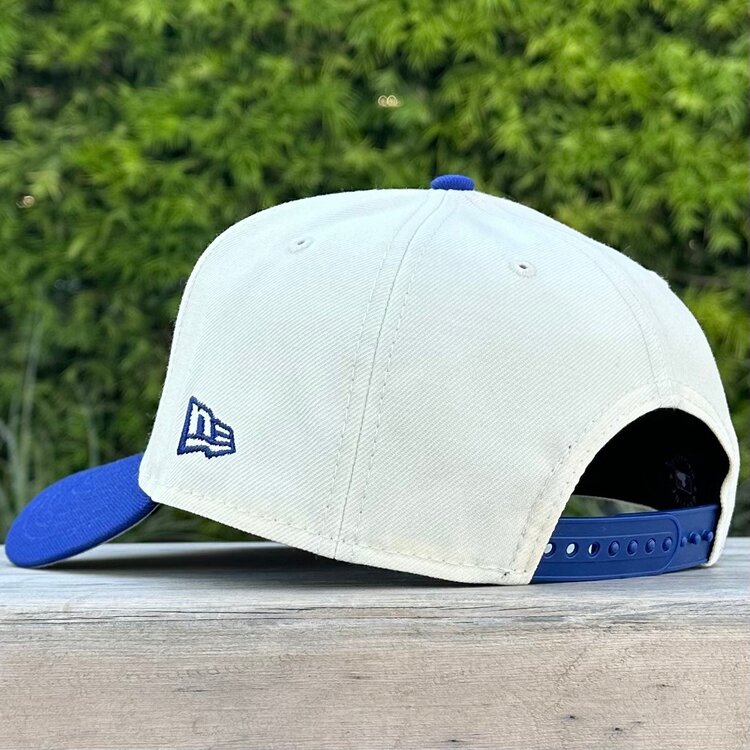 New Era LA Dodgers Ivory/Royal 2024 World Series Trophy 940 A-Frame