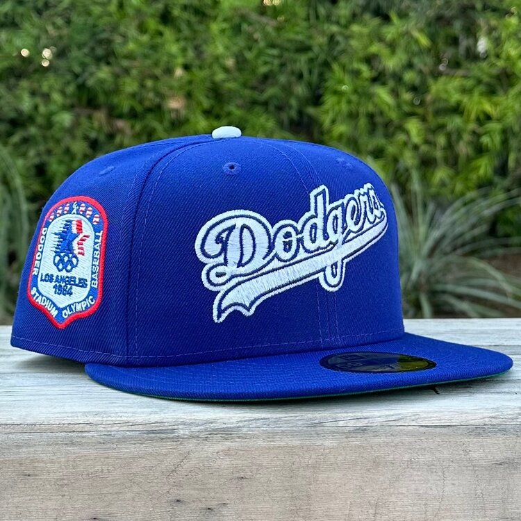 New Era LA Wordmark Royal 1984 Olympics Patch Green UV
