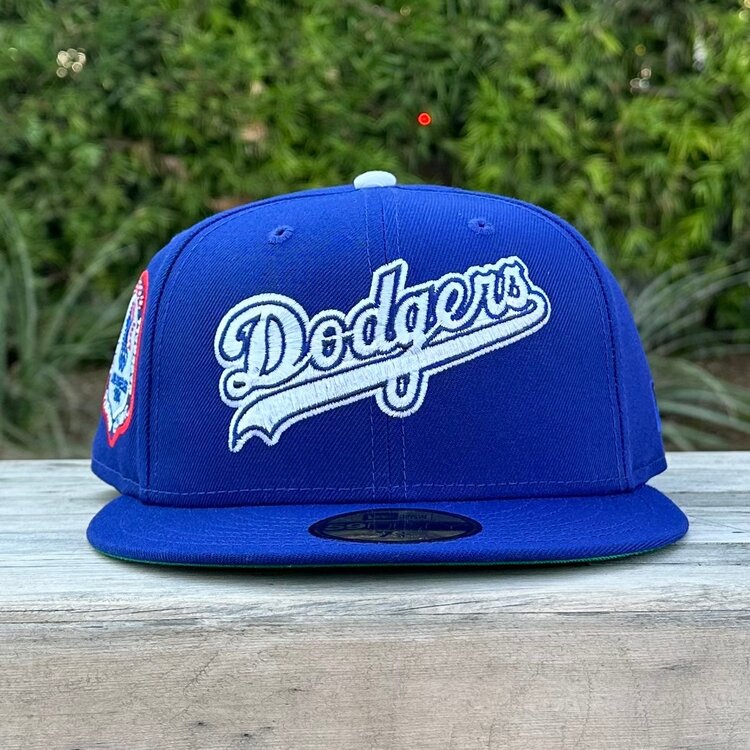 New Era LA Wordmark Royal 1984 Olympics Patch Green UV