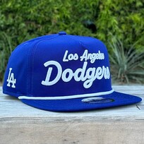 New Era LA Dodgers Team Text Royal Golfer
