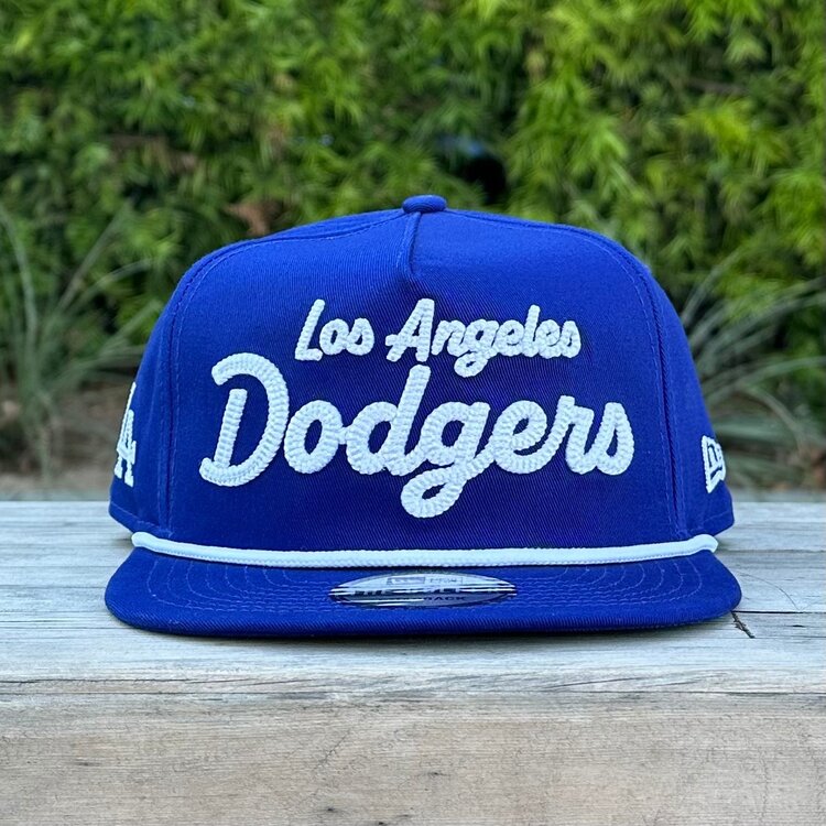 New Era LA Dodgers Team Text Royal Golfer