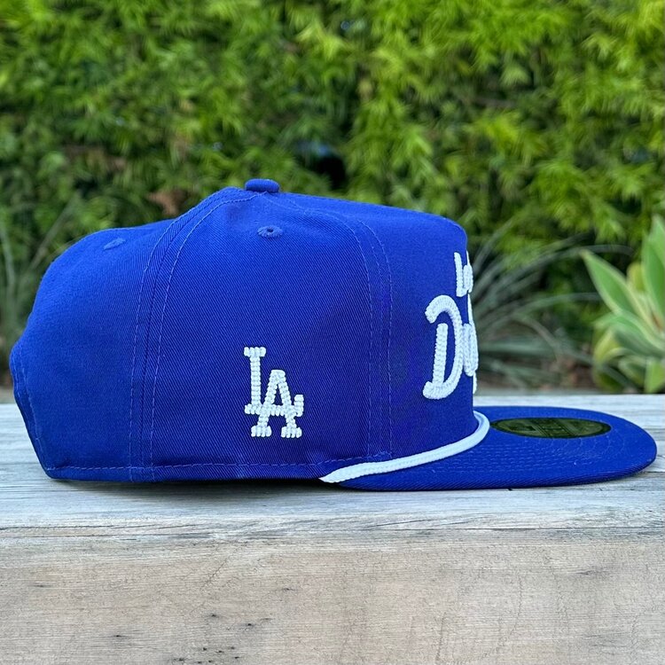 New Era LA Dodgers Team Text Royal Golfer