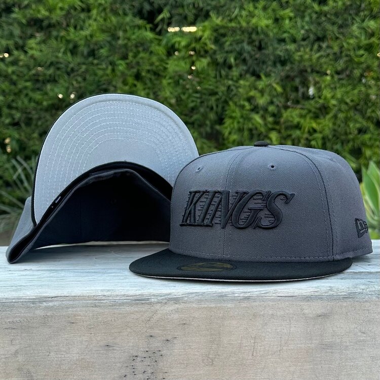 New Era LA Kings Wordmark Graphite/Black