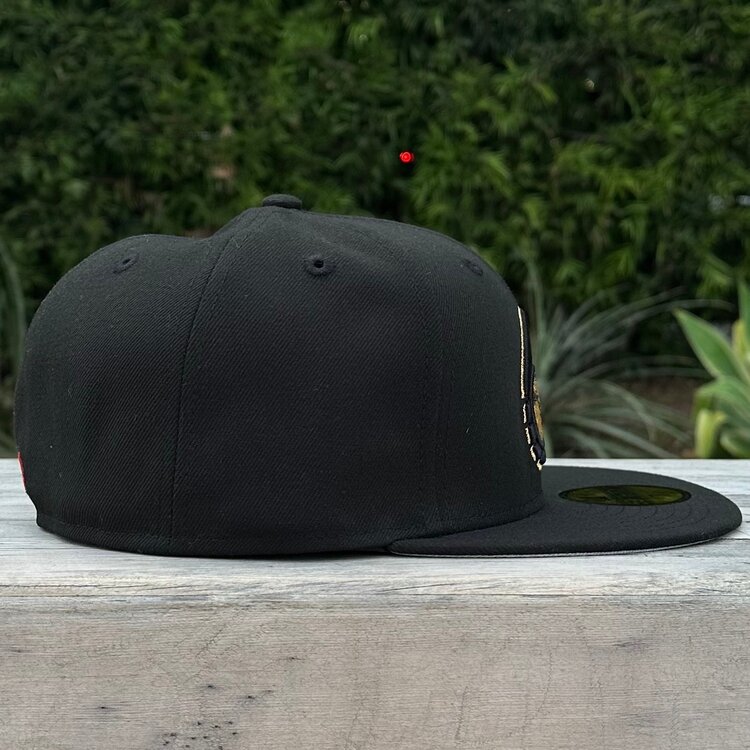New Era Charros de Jalisco Black Metallic Gold