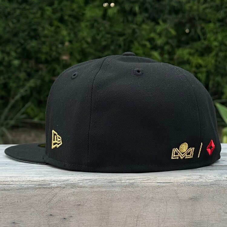 New Era Charros de Jalisco Black Metallic Gold