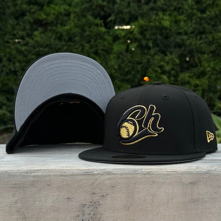 New Era Charros de Jalisco Black Metallic Gold