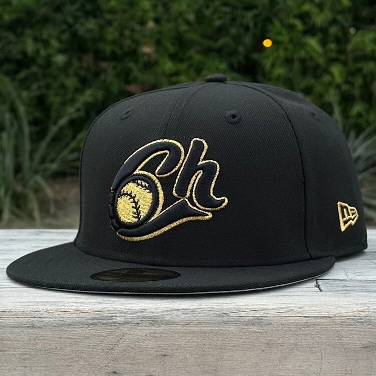 New Era Charros de Jalisco Black Metallic Gold