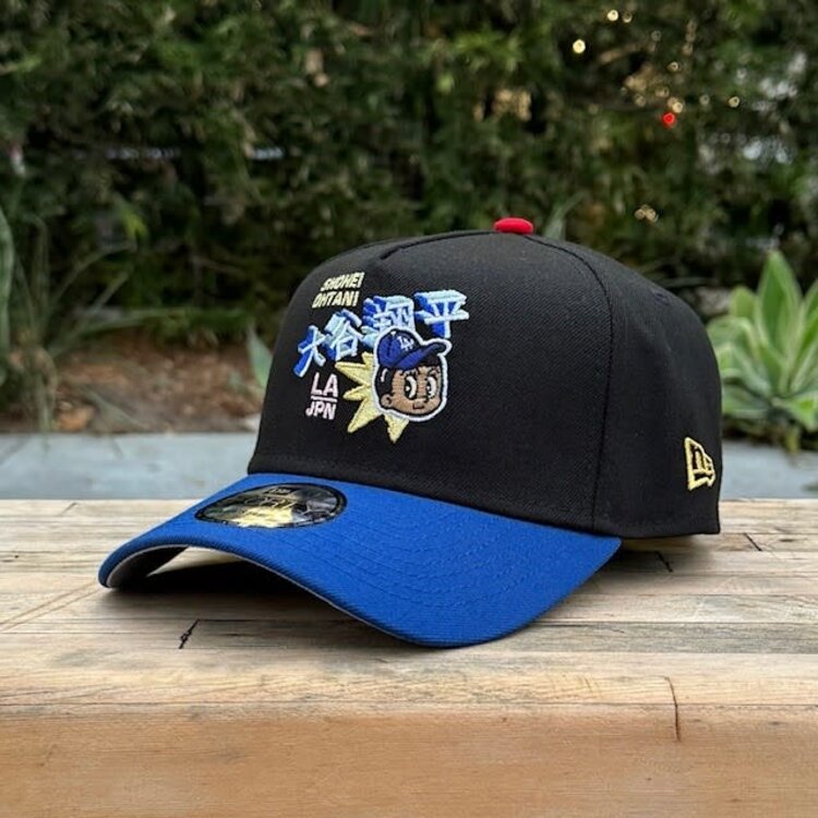 New Era LA Dodgers Black/Royal Shohei Ohtani LA SP 940 A-Frame