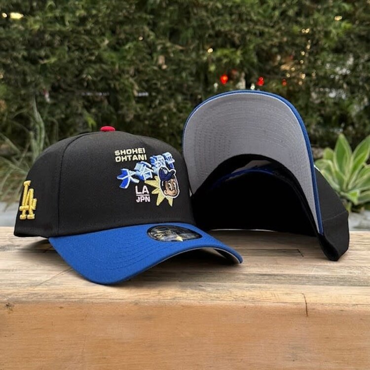 New Era LA Dodgers Black/Royal Shohei Ohtani LA SP 940 A-Frame