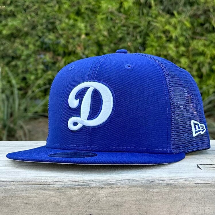 New Era LA Dodgers "D" Royal Mesh 950 Snapback