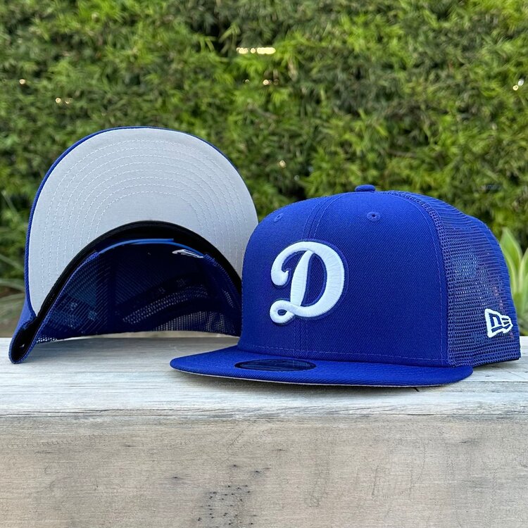 New Era LA Dodgers "D" Royal Mesh 950 Snapback