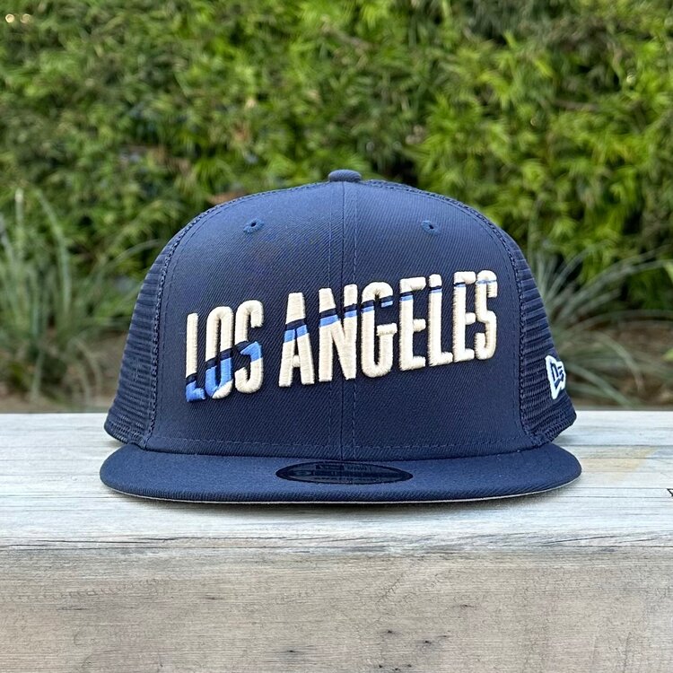 New Era LA City Connect Los Angeles Navy Trucker Mesh 950 Snapback