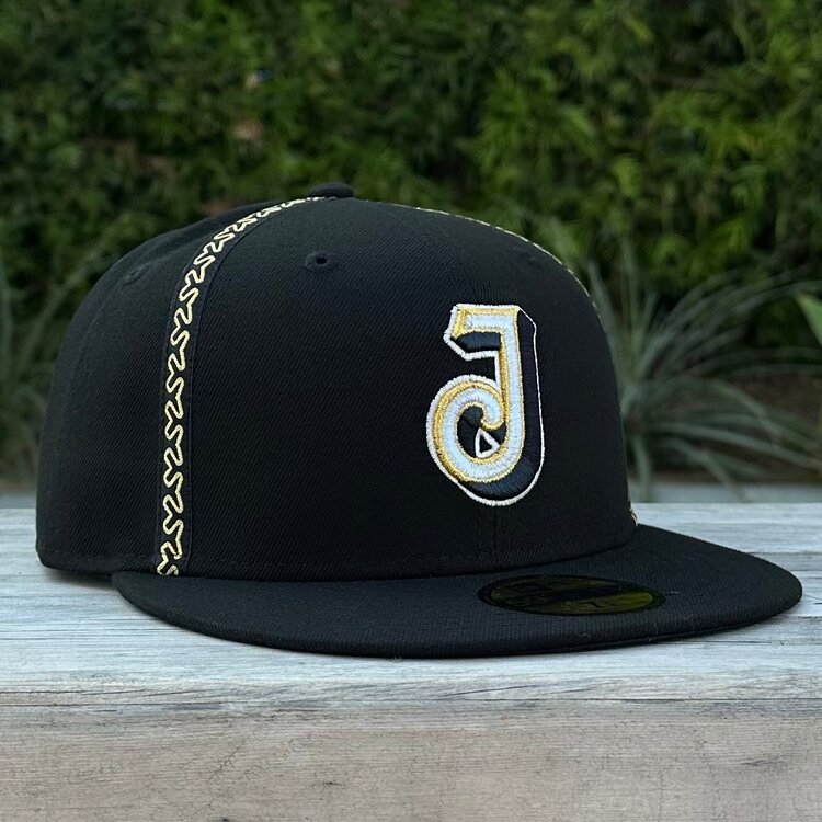 New Era Charros de Jalisco Alt Black Metallic Gold J