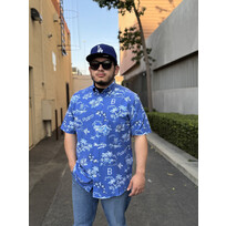 Reyn Spooner Brooklyn Dodgers Reyn Spooner Kekai Royal Button-Down