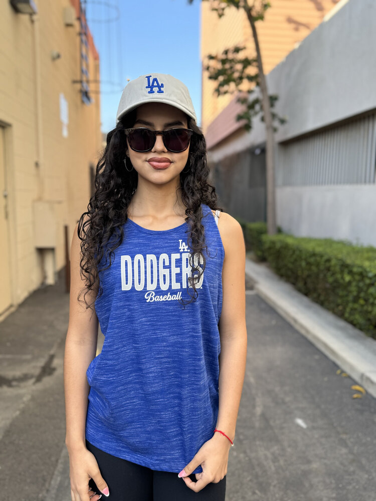 New Era LA Dodgers Baseball NE Royal W Space Dye Tank