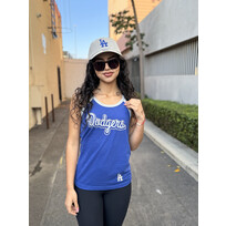 G-III LA Dodgers Women's G-III Curve Ball Tank Royal