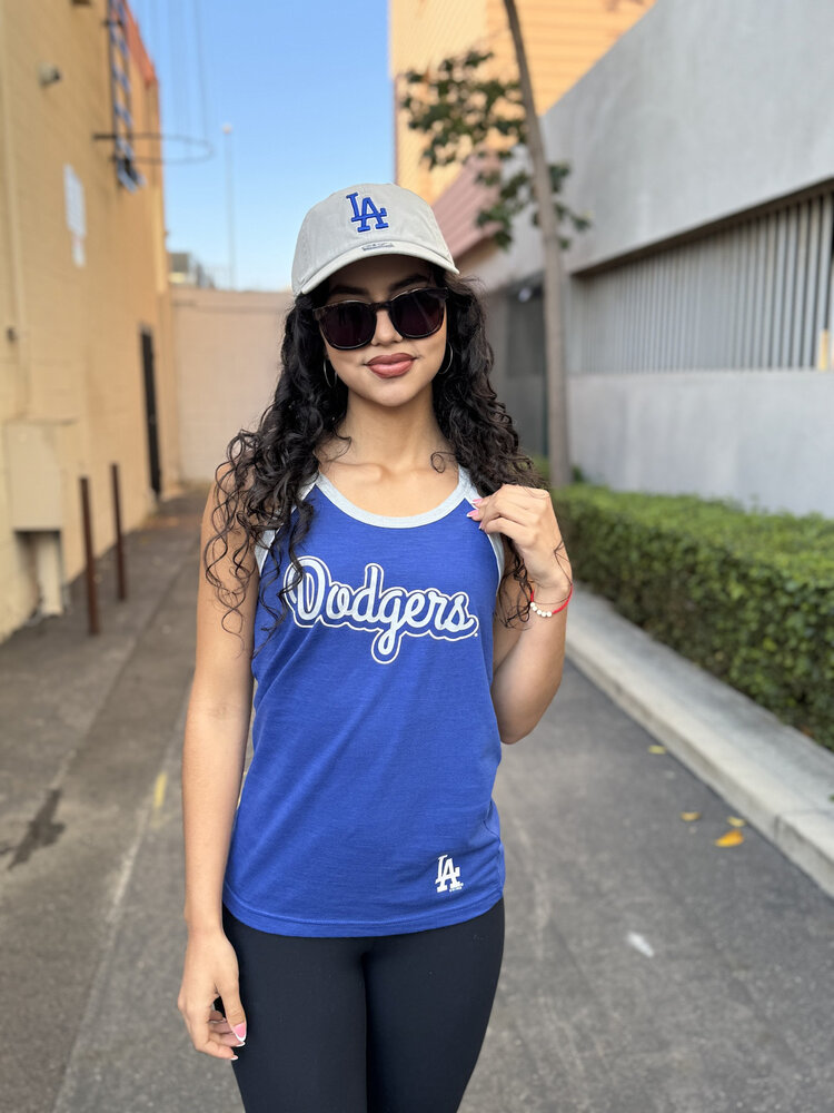 G-III LA Dodgers Women's G-III Curve Ball Tank Royal