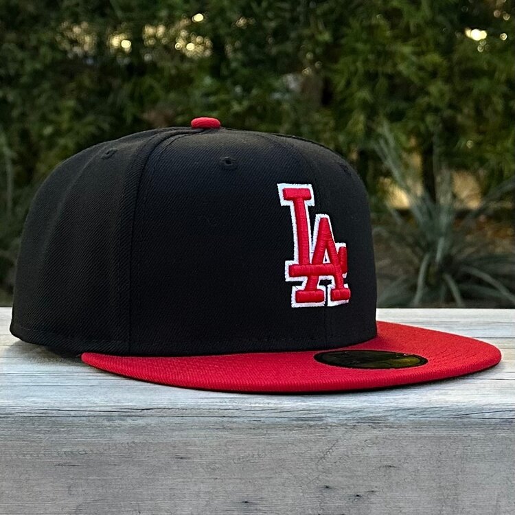 New Era LA Black/ Red Red-White