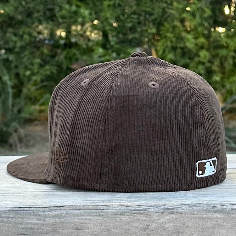 New Era LA Brown Corduroy Gray UV