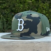 New Era Red Sox Woodland Camo 950 Snapback