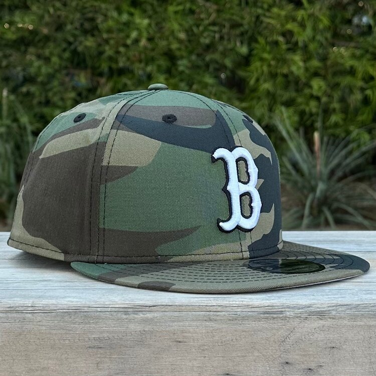 New Era Red Sox Woodland Camo 950 Snapback