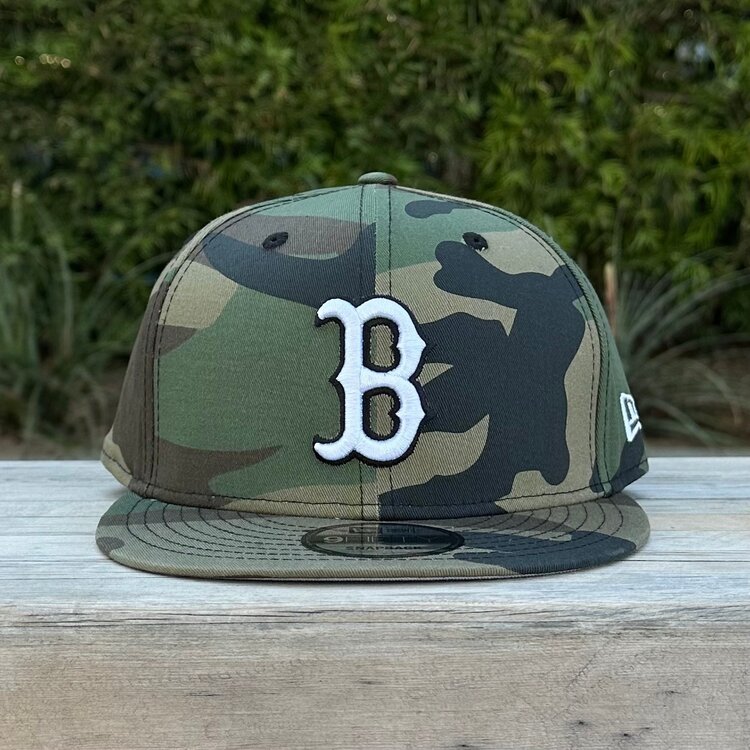 New Era Red Sox Woodland Camo 950 Snapback