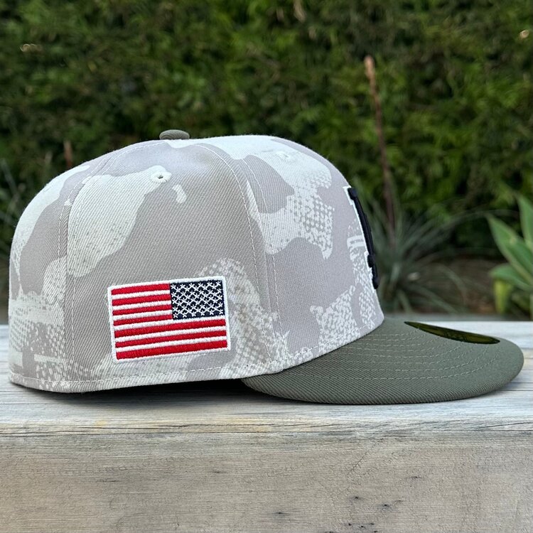 New Era LA Dodgers 2025 On Field Armed Forces Day