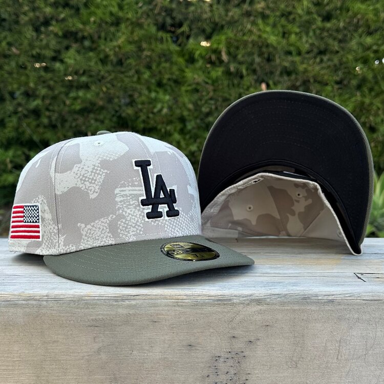 New Era LA Dodgers 2025 On Field Armed Forces Day