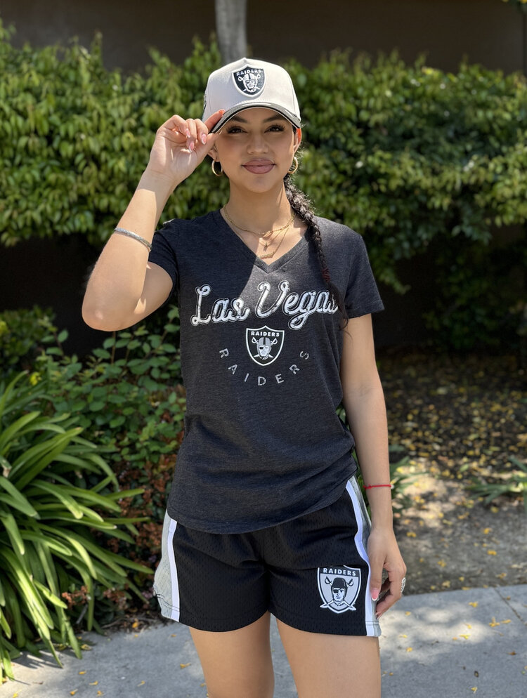 Mitchell and Ness Raiders M&N Womens Jump Shot Short Black