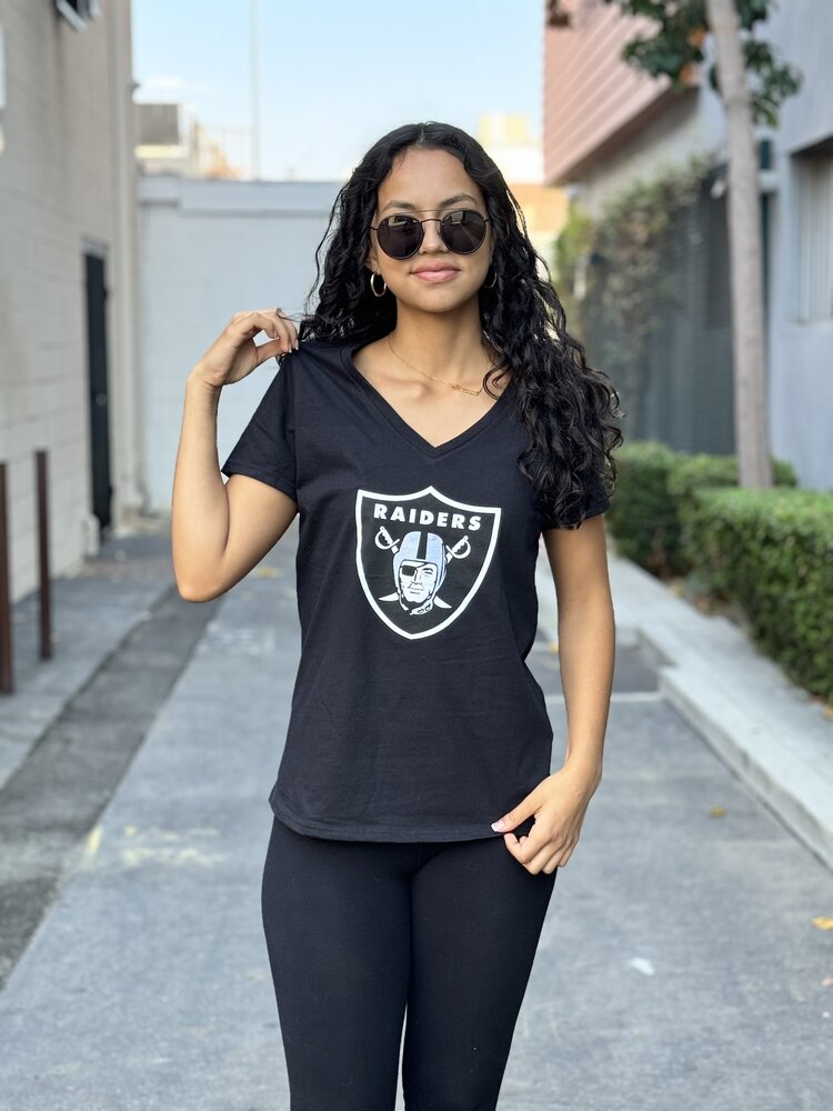 Fanatics Raiders W Primary Logo Black V